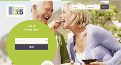 Desktop Screenshot of maturesingles365.com